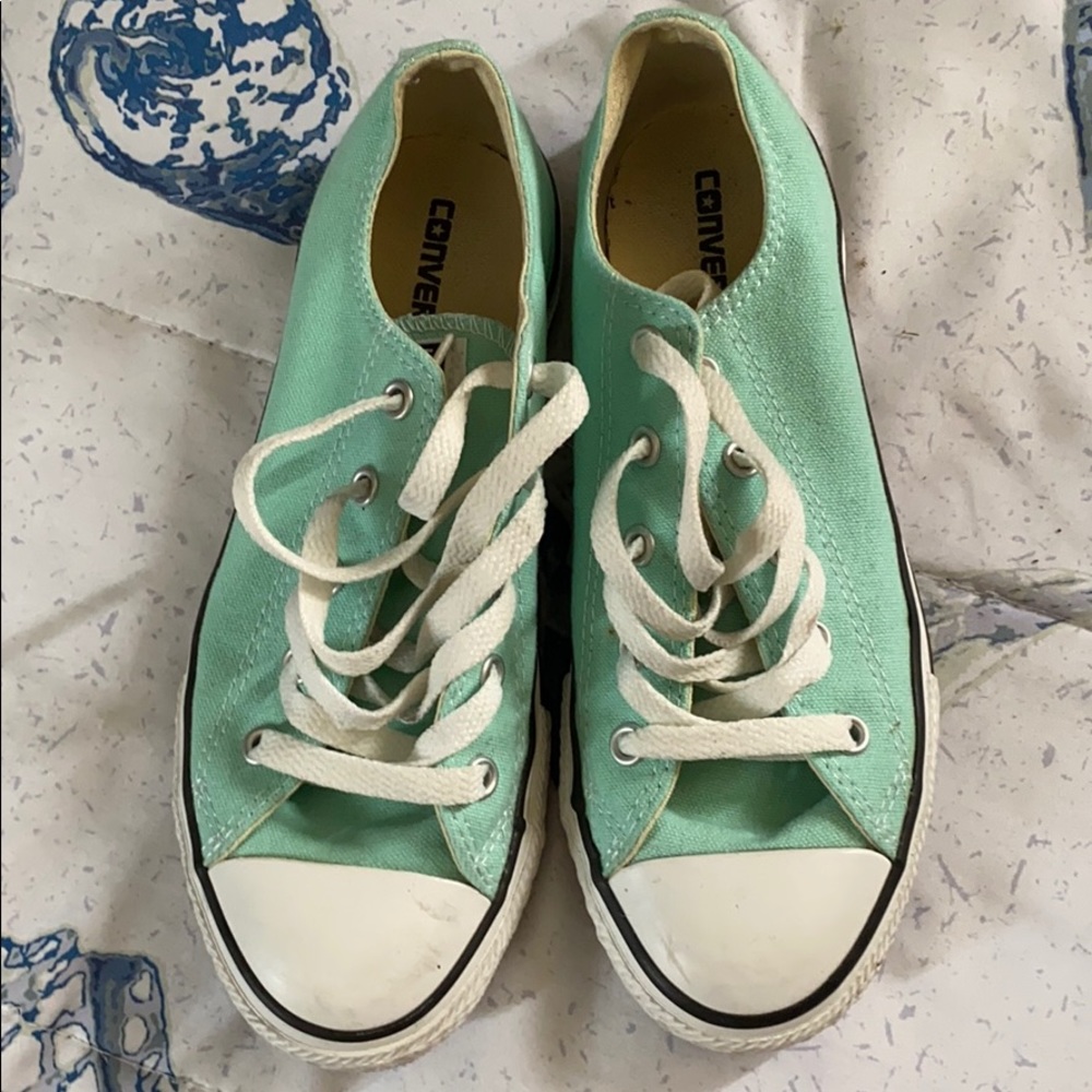 Mint Green Converse - Picture 7 of 8